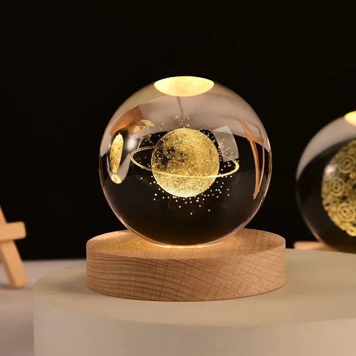 Leuchtende 3d-kristall-nachtlichter – einzigartige geschenke für alle anlässe