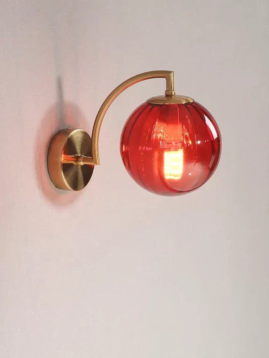Glaslamp - led-wandleuchte