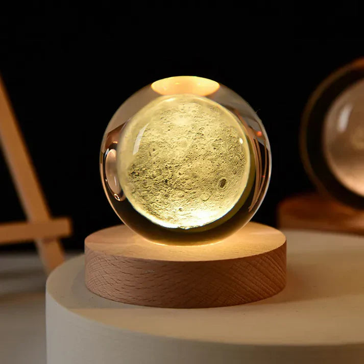 Leuchtende 3d-kristall-nachtlichter – einzigartige geschenke für alle anlässe