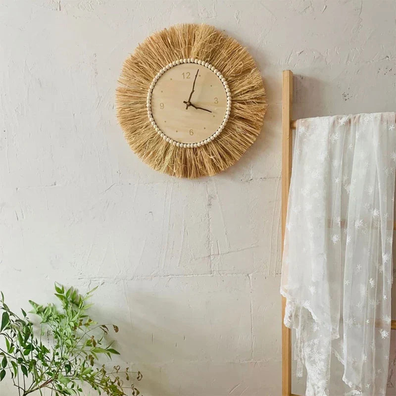 Wheatwhirl - wanduhr mit strohzeit