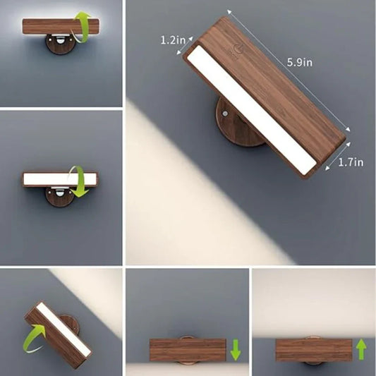 Wiederaufladbare designer wandlampe
