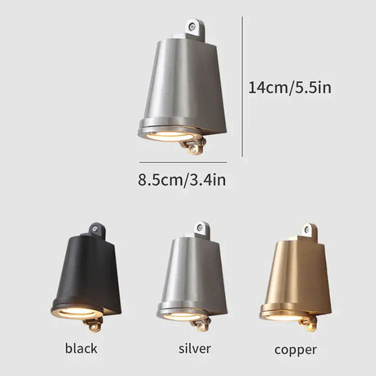 SolsticeGlow | outdoor wandlampe aus aluminium