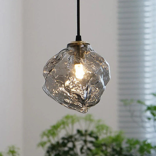 Lava glas pendelleuchte