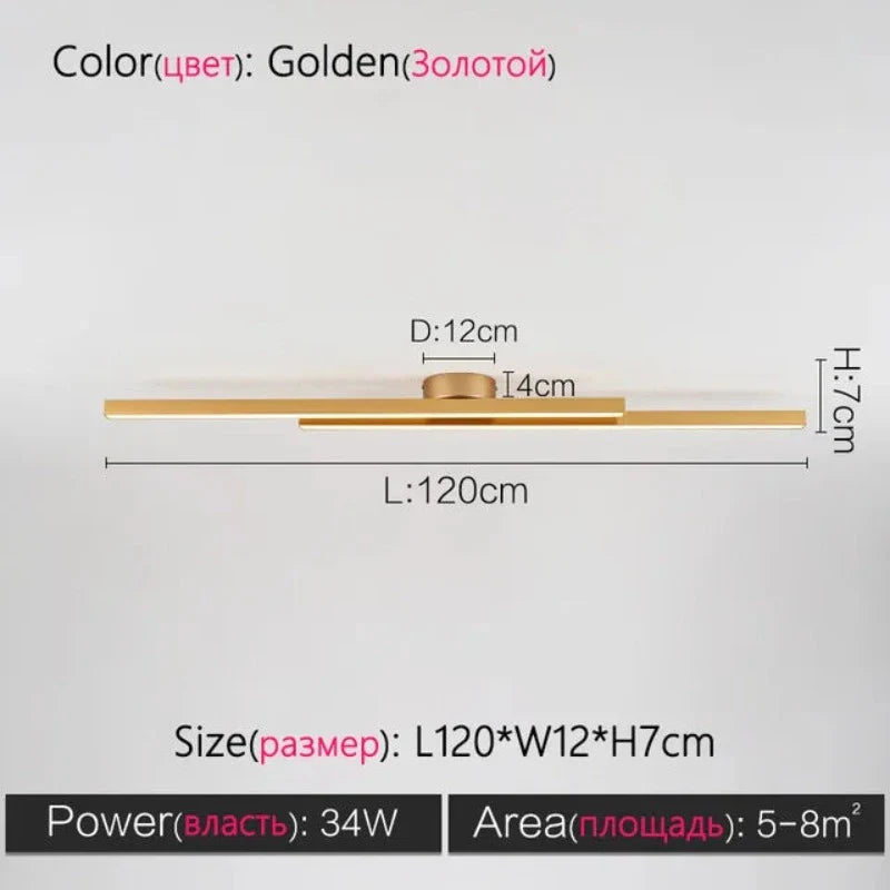ModernityGlow - minimalistische wohnzimmer-deckenleuchte