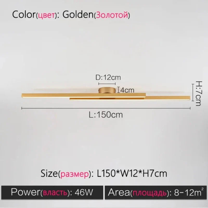 ModernityGlow - minimalistische wohnzimmer-deckenleuchte