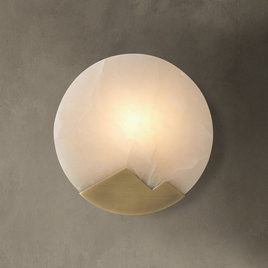Nordic minimalist marmor wandleuchte