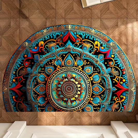 Sacredcircle | halbrunde mandala-fubmatte