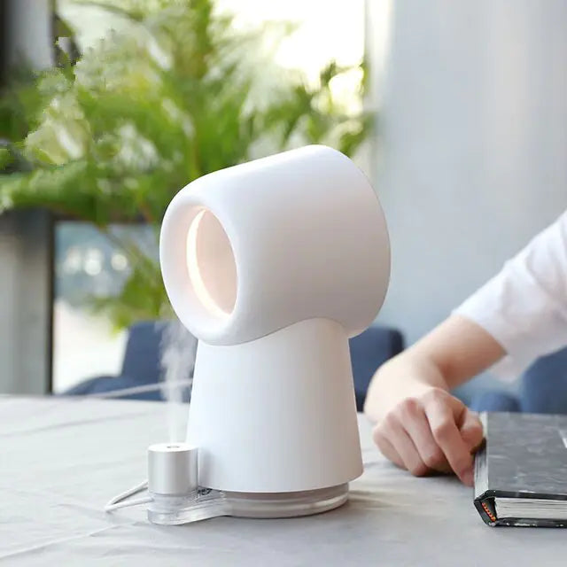 LED-ventilator und luftbefeuchter