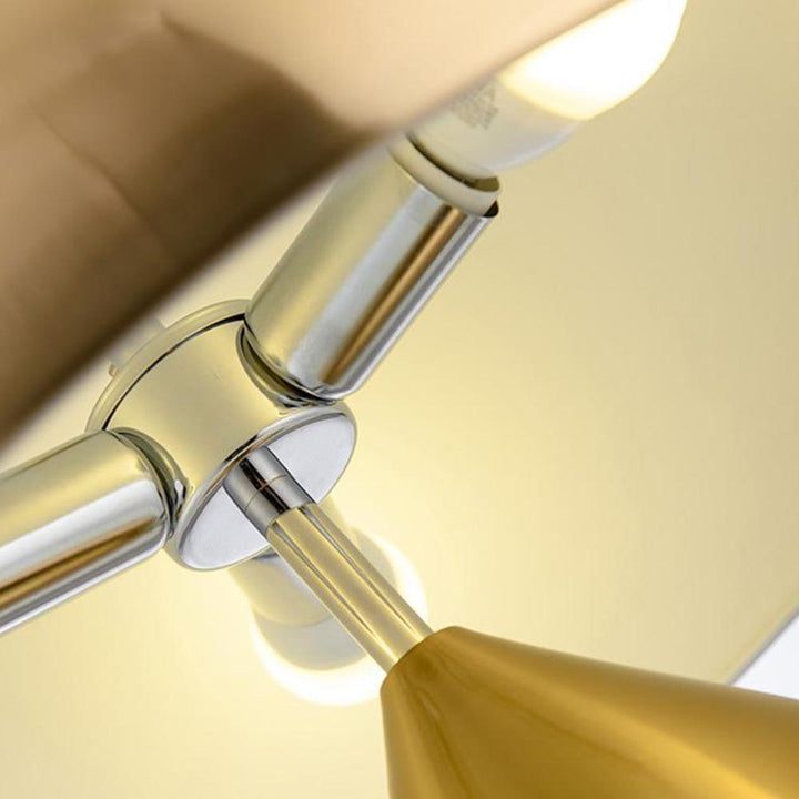 Atollo-tischlampe aus metall