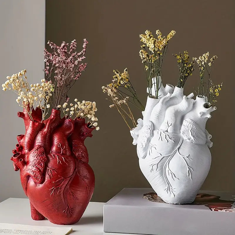 Eric - herz vase in verschiedenen farben