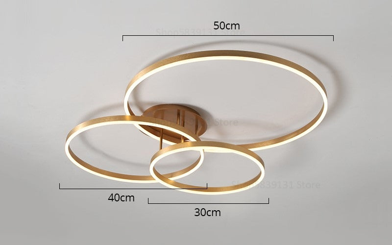 Celestial  -  kreis led deckenleuchte