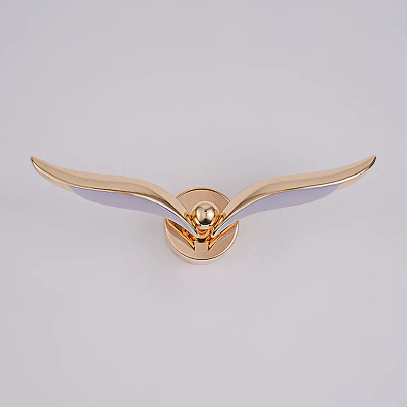 Luxuriöse möwe led wandlampe