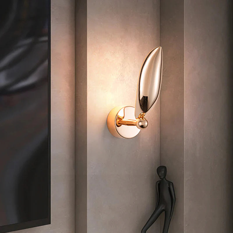 Luxuriöse möwe led wandlampe