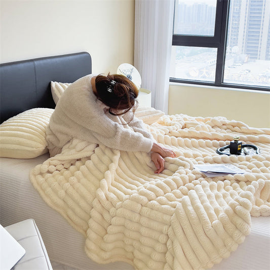 FlannelStripes | doppelseitige decke