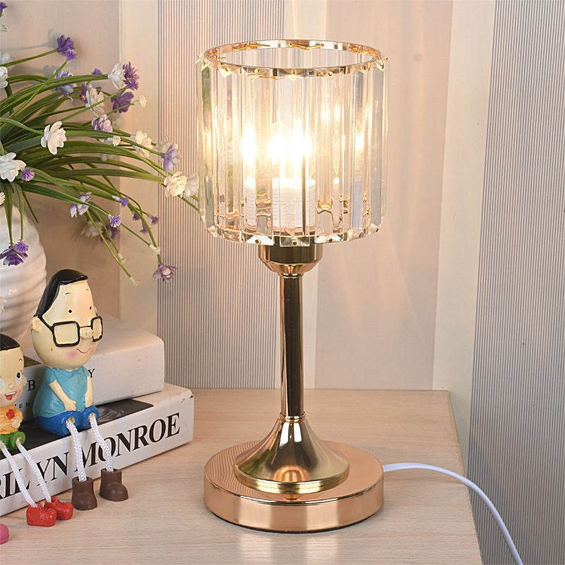 LuxeSpark | led kristall-schreibtischlampe