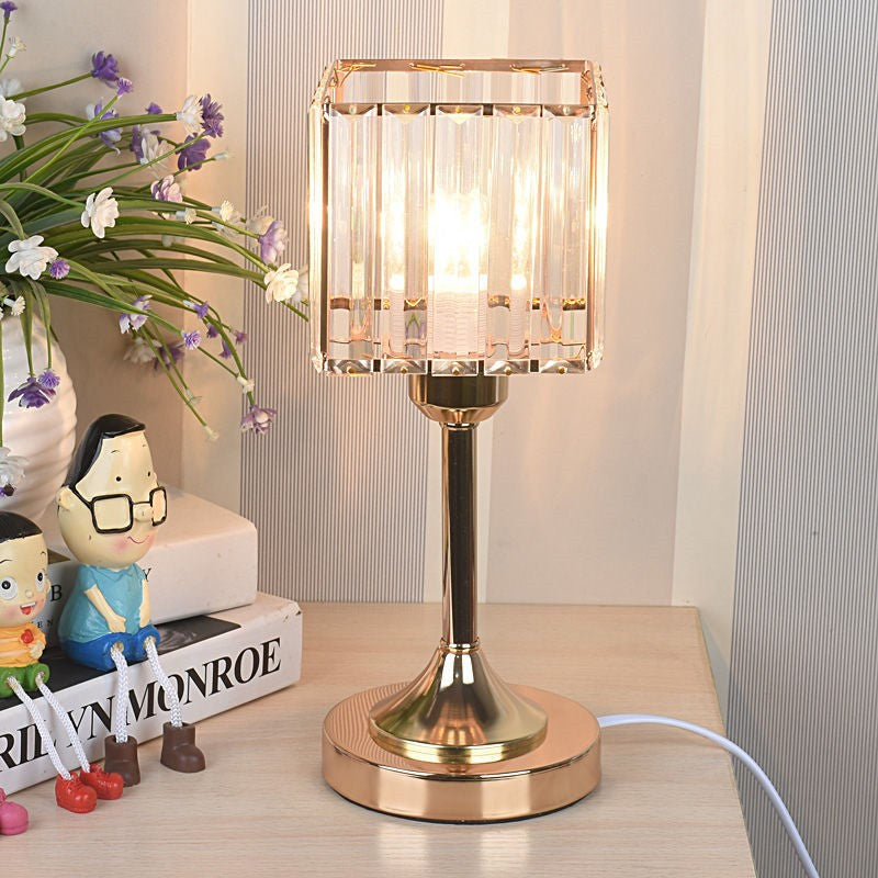 LuxeSpark | led kristall-schreibtischlampe