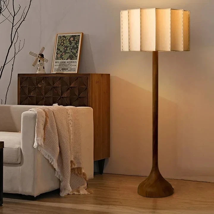 Merlina tischlampe aus holz