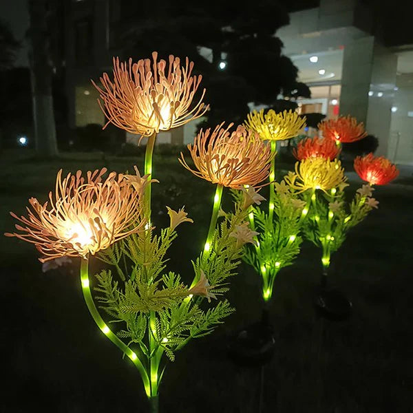 Magische feenblumen – solar gartenleuchten