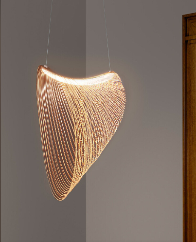 Birchglow - birkenholz pendelleuchte