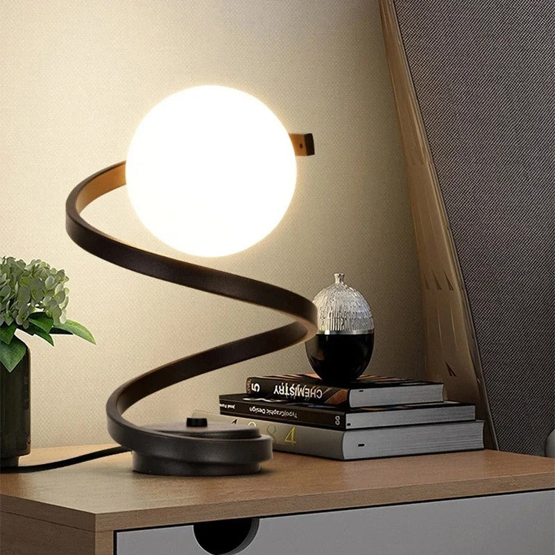 Nordic led-tischlampe – retro-eleganz für ihr interieur nachttischlampe