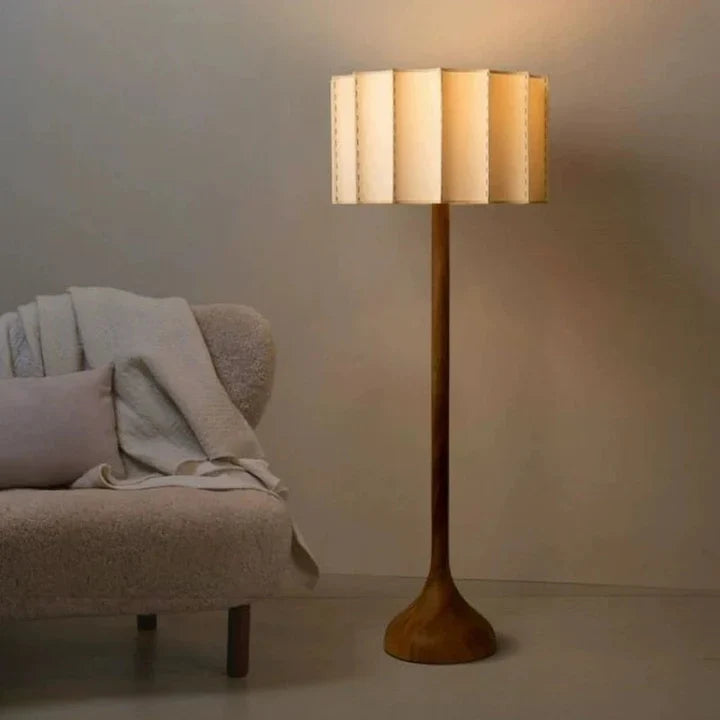 Merlina tischlampe aus holz