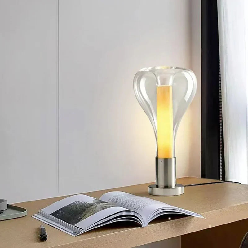 Lava art - tischlampe